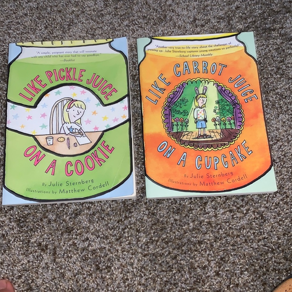 Like Pickle Juice and Like Carrot Juice Book Bundle 📚